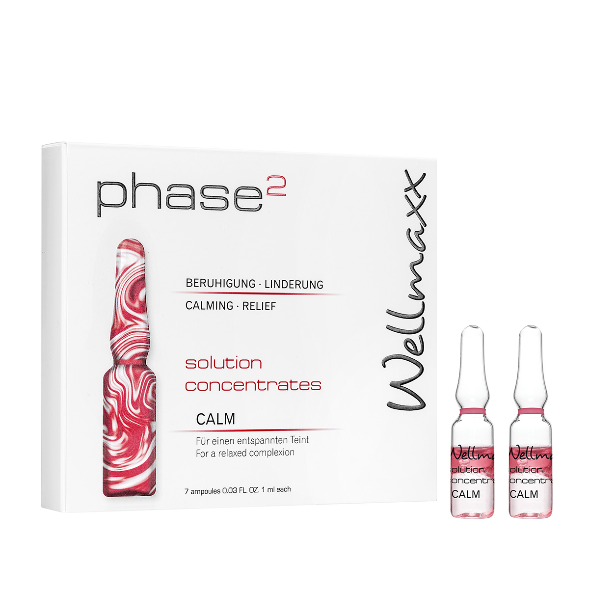 WELLMAXX - phase² solution concentrate CALM 7x1ml - 2