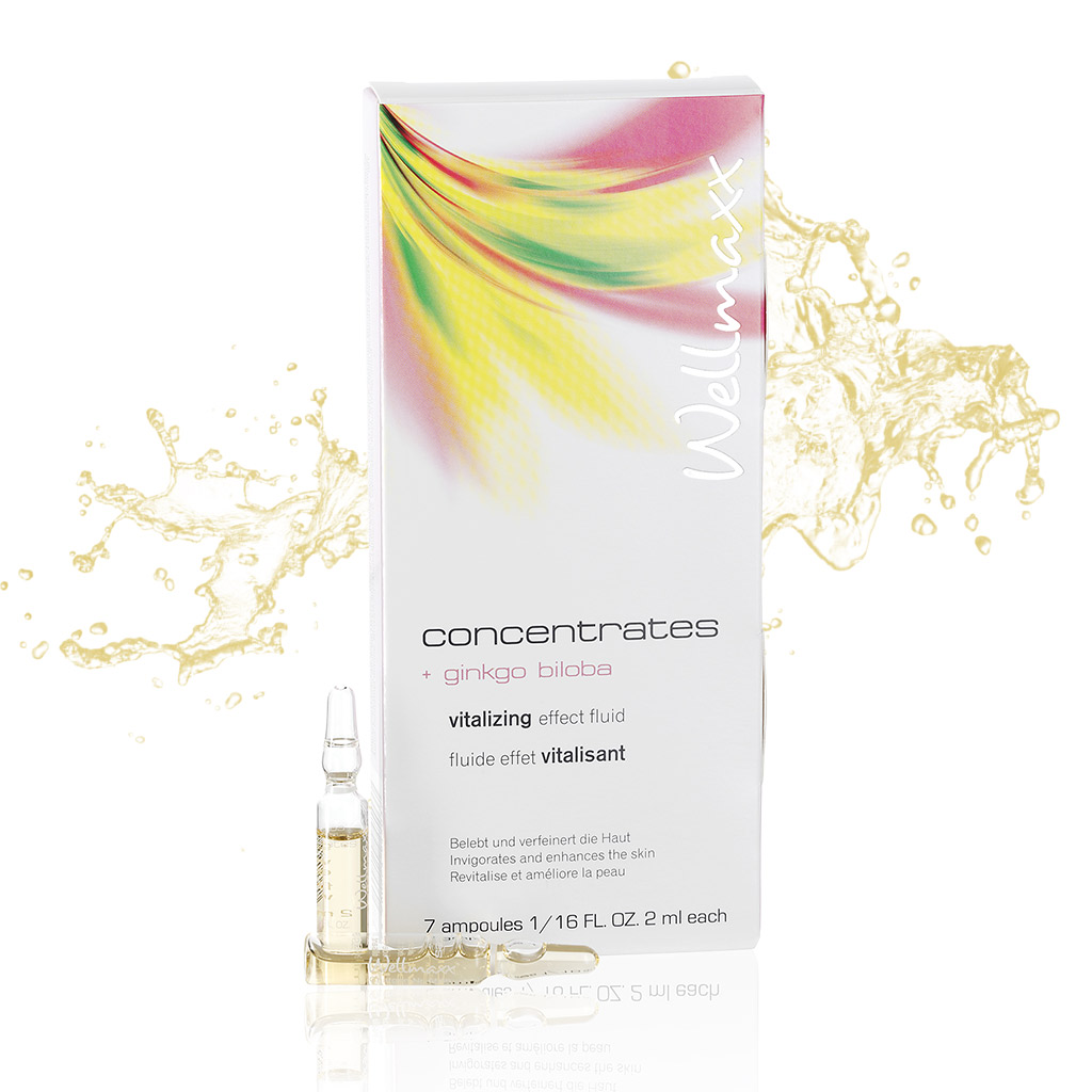 WELLMAXX - concentrates + ginkgo vitalizing effect fluid7x2ml - 1