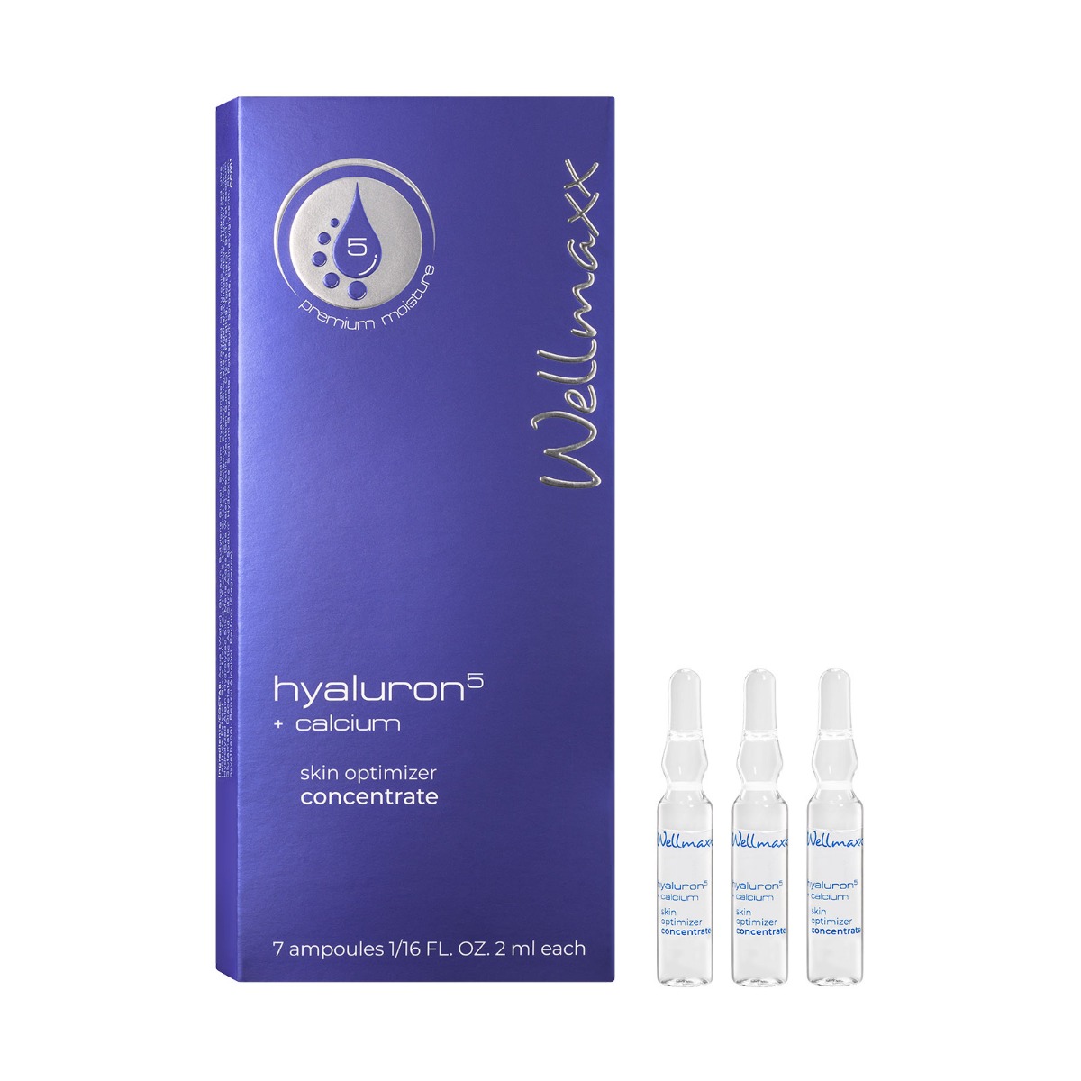 hyaluron⁵ + calcium skin optimizer concentrate