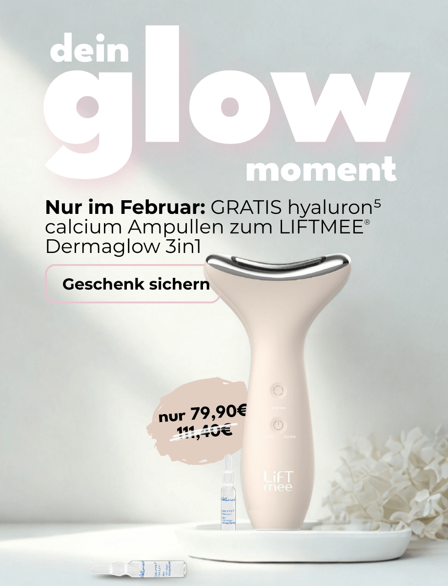 Februarangebot - Gratis Ampullenkonzentrate zum Kauf des LIFTMEE® Dermaglows 3in1