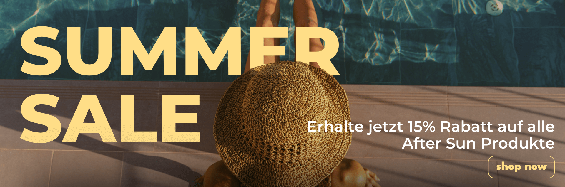 Juliangebot - 15% auf After Sun Produkte