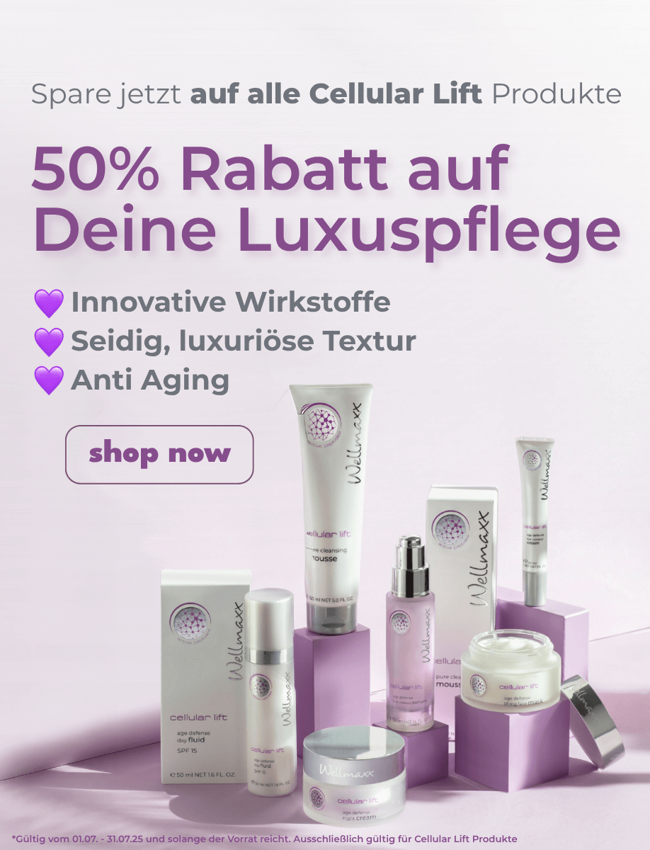 Juliangebot - 50% auf cellular lift Produkte