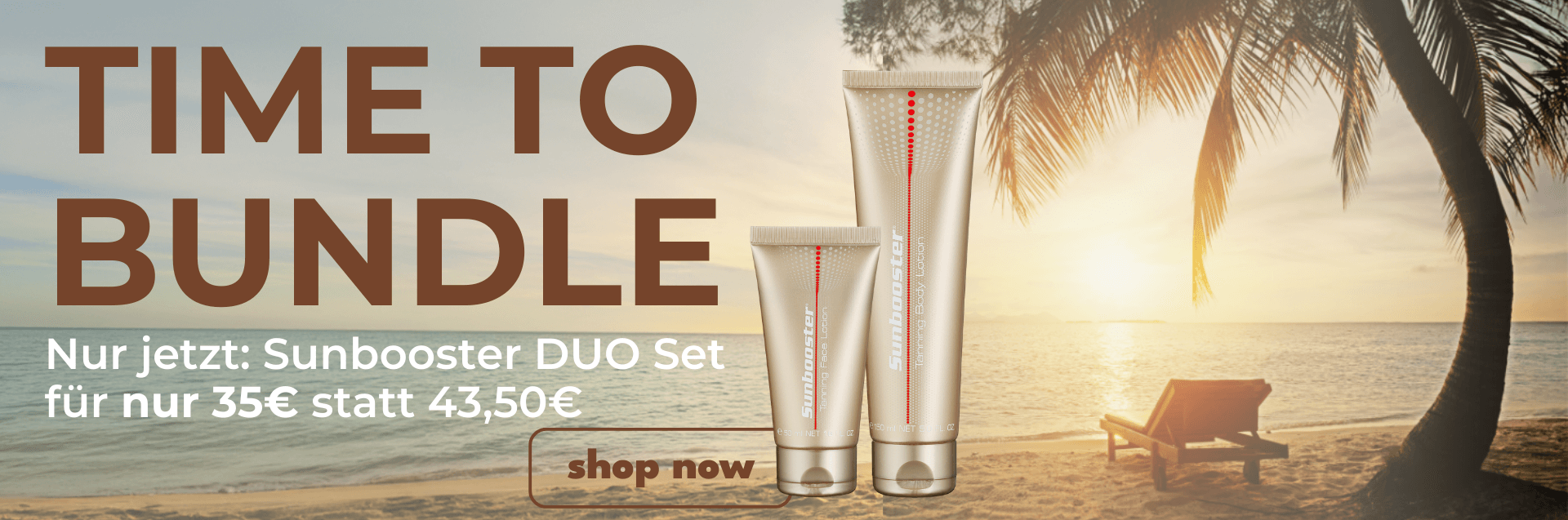 Septemberangebot - Sunbooster DUO Set für 35€