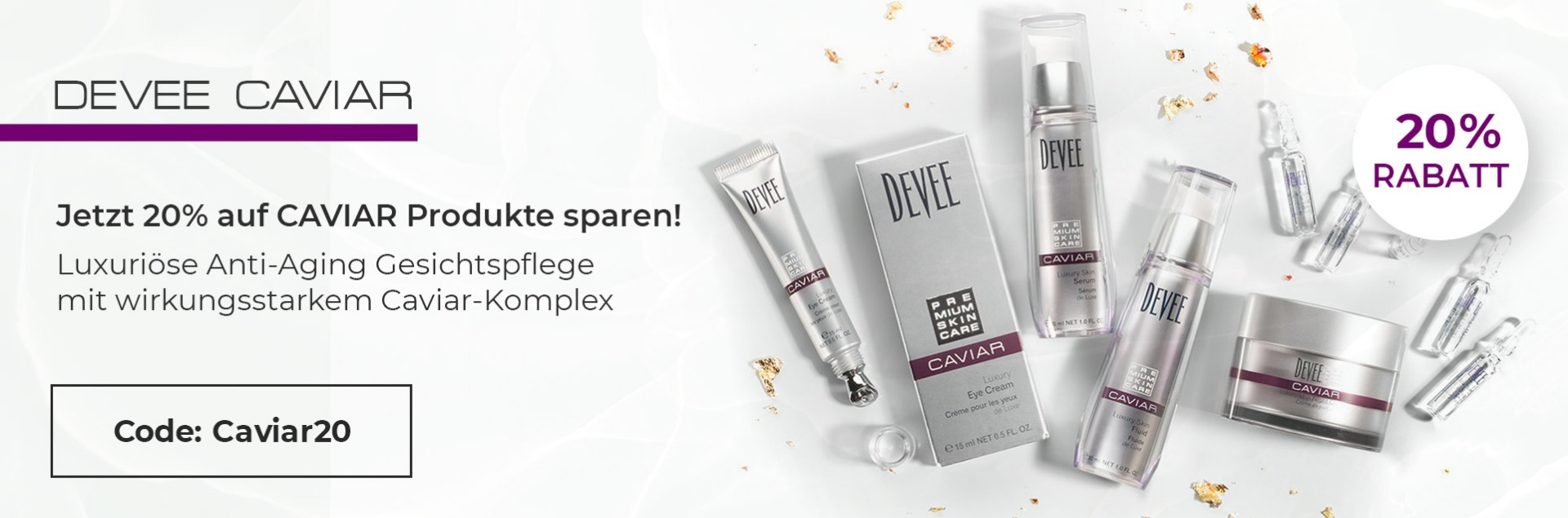 AntiAging LuxusKosmetik made in Germany DEVEE
