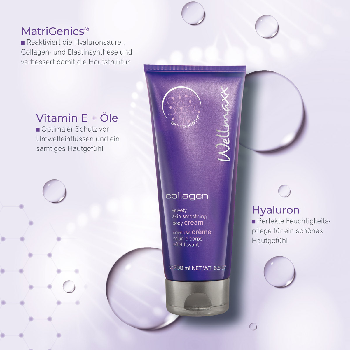 WELLMAXX collagen Body Cream Inhaltsstoffe