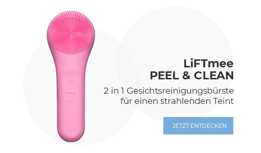 LiFTmee PEEL &amp; CLEAN Gesichtsreinigungsbürste