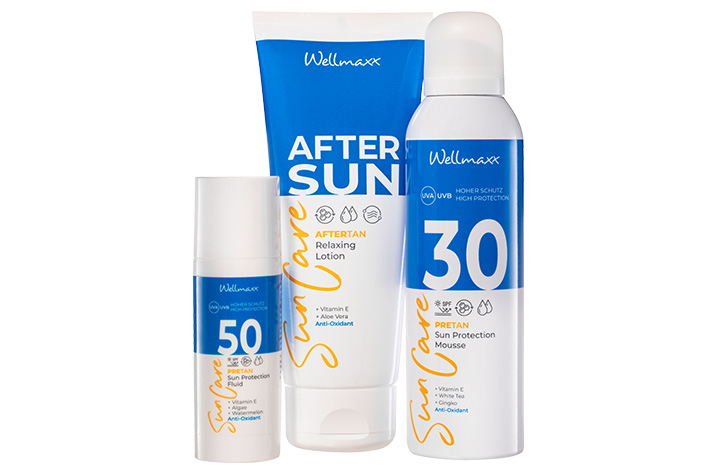 WELLMAXX Sun Care Sonnenschutz Pflege